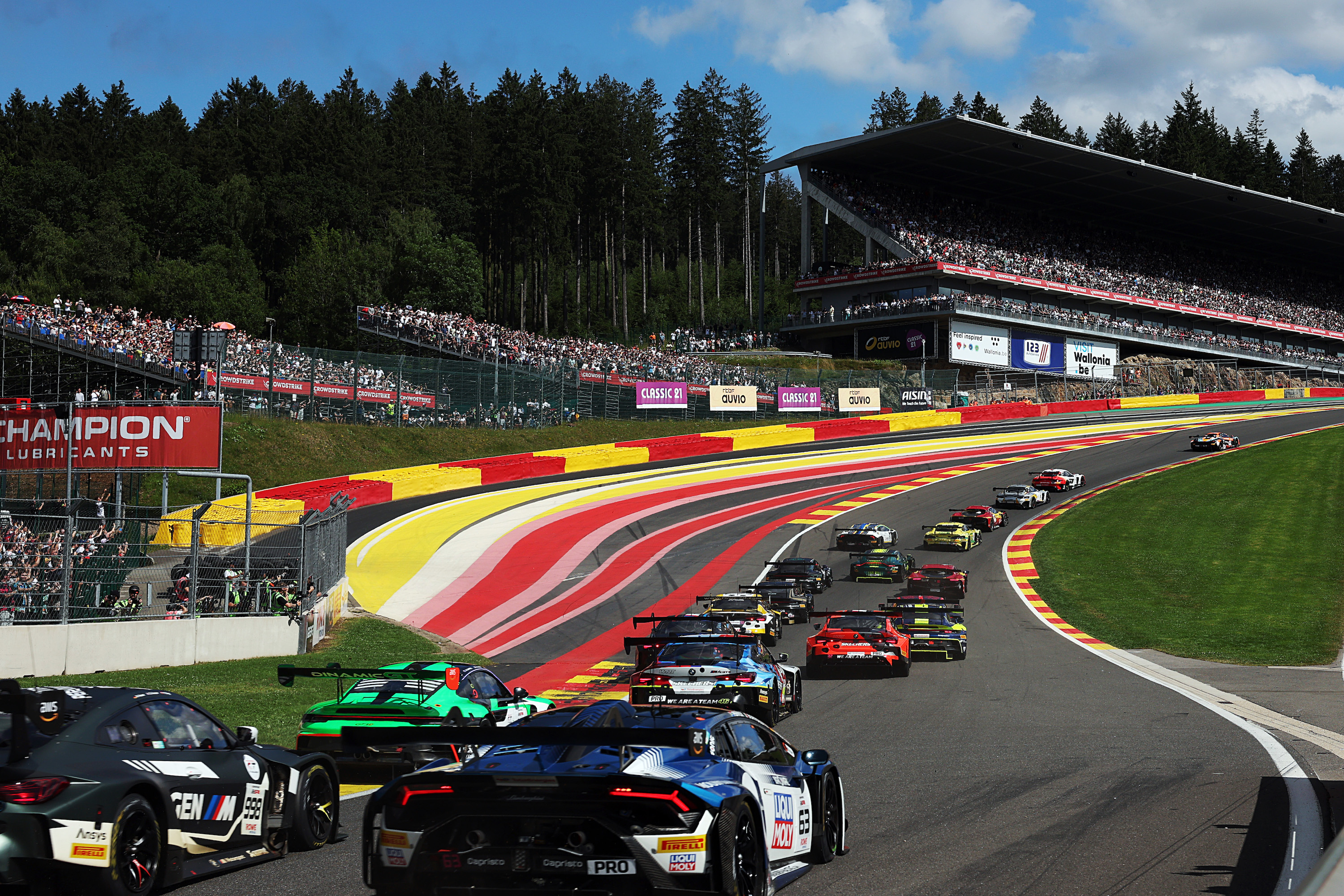 Lamborghini joins the immortals as Grasser Racing storms to